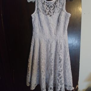 Sleeveless Lace Dress